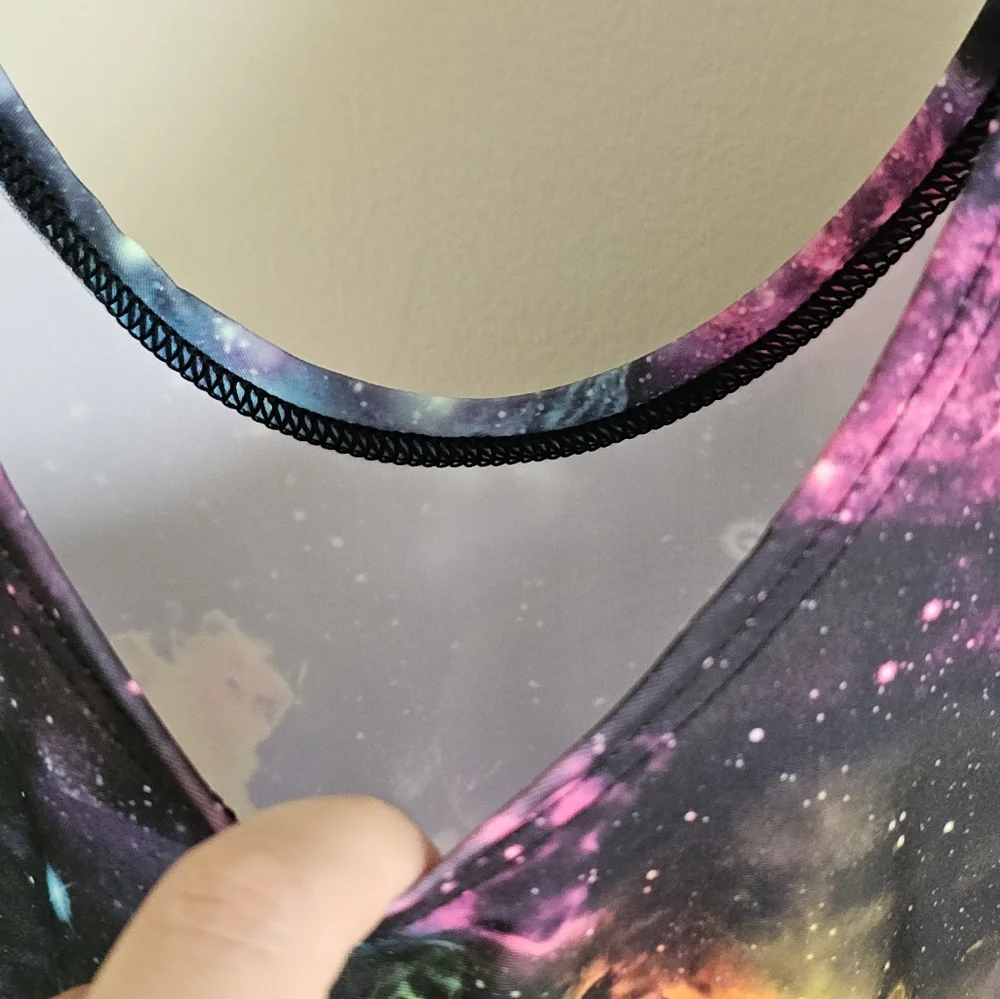 Galaxy Print Dress - Picture 8 of 13